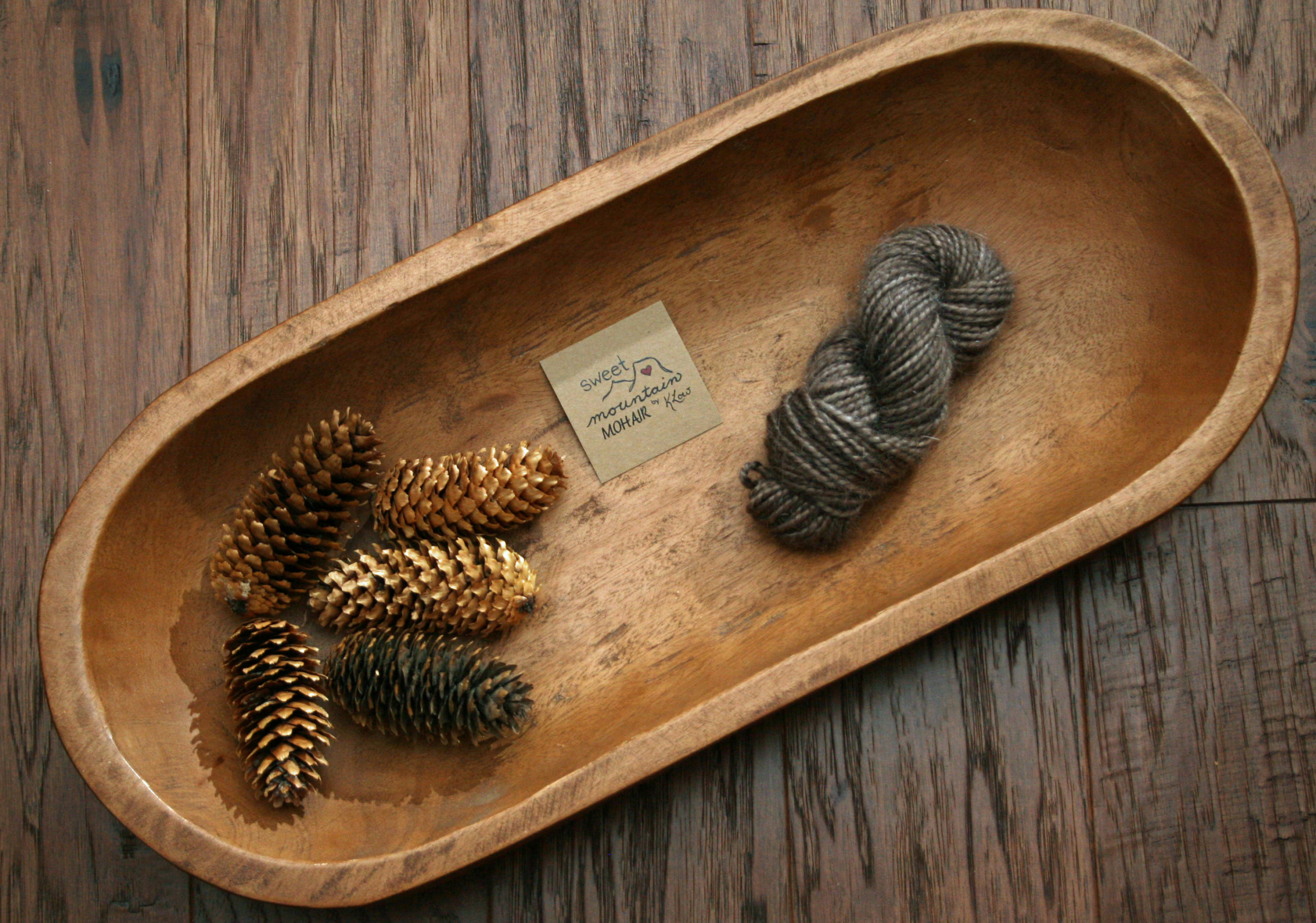 "Chocolate” 2 ply Mohair Cinch Cord - Image 2