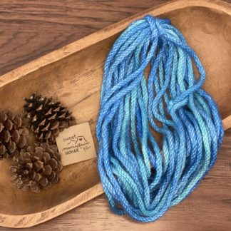 "Blue Skies" 8 ply Mohair Cinch Cord