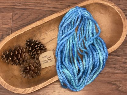 "Blue Skies" 8 ply Mohair Cinch Cord