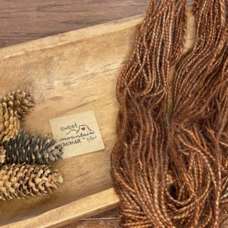 "Rusted Nail” 2 ply Mohair Cinch Cord