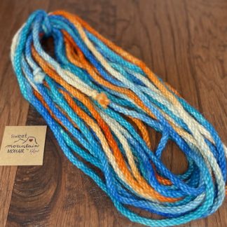 "Bright Skies" 8 ply Mohair Cinch Cord