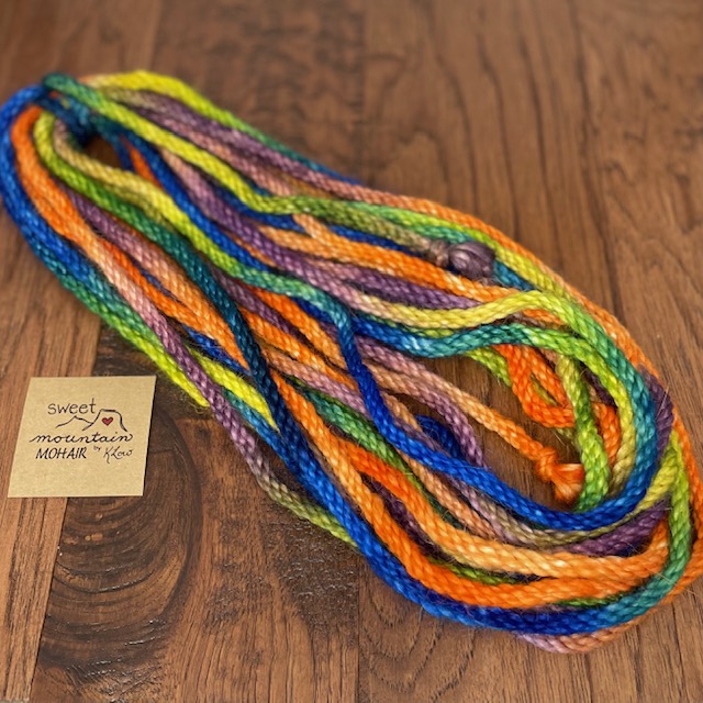 "Pebbles" 8 ply Mohair Cinch Cord